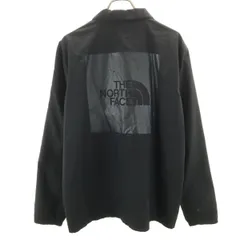 THE NORTH FACE ノースフェイス バックロゴ コーチジャケット L ブラック NF0A3C1N アウトドア メンズ 古着