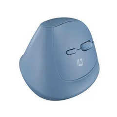 ナカバヤシ PICK 無線ミニエルゴ静音5ボタンBlueLEDマウス ブルー MUS-RKF222BL