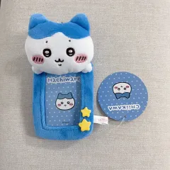 ハチワレ ちいかわ 分け目 トレカホルダー トレカケース キーホルダー