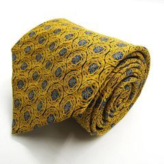 Brioni ブリオーニ 高級ネクタイ 総柄 シルバー グレー イタリア製