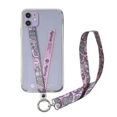 【新品】 [highloop] 【ハイループ フォンストラップ スマホケース ハンドストラップ フィンガーストラップ 落下防止 ワイヤレス充電対応 ハンドストラップセット(ハンドストラップ+フォンストラップ+ハン・オン・タグ 3種セット) (HS18.ペイ 1