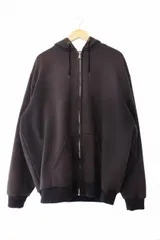 カーハート carhartt 80s～90s Zip Up Hoodie 刺繍ロゴ ジップアップ フーディー パーカー 黒 ブラック ブランド古着ベクトル中古 251124