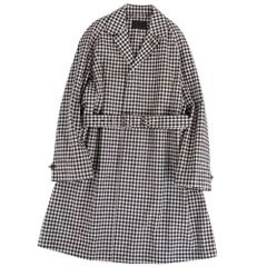 極美品 プラダ PRADA コート 2022 ベルト付き ロングコート トライアのサムネイル