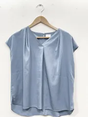 URBAN RESEARCH DOORS アーバンリサーチドアーズ ブラウス シャツ sizeone/水色 ■◆ レディース