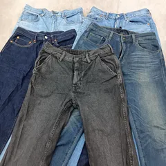 GU ユニクロ　デニムパンツまとめ売り　ジーパン　ジーンズ　w29辺り　合計5本　【0185】