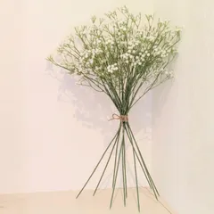 Meilleur Choix 造花 インテリア かすみ草 カスミ草 花束 ブーケ 10本セット (ホワイト) [ホワイト]