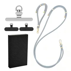 【新品】 [Klean Joy] スマホストラップ １本 ハンドストラップ １本 ストラップホルダー ３枚 セット 手首 首掛け 肩掛け 斜めがけ 携帯ストラップ リストストラップ ショルダー ネックストラップ iPhone 17 用 全機種対応 長さ調節 0