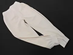 Bou Jeloud ブージュルード サイドライン ジョガー パンツ size38/白 ■◇ レディース