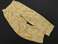BEAMS HEART ビームスハート 花柄 ワイド パンツ 黄 ■◇ レディース