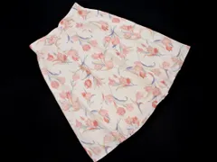 PROPORTION プロポーション ボディドレッシング 花柄 スカート size3/白ｘピンク ■◇ レディースのサムネイル