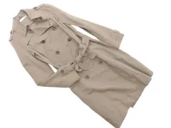 COMPTOIR DES COTONNIERS コントワーデコトニエ リネン混 トレンチ コート size34/モカ ■◇ レディースのサムネイル