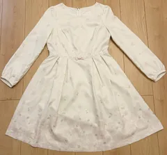 [匿名配送] LODISPOTTO ロディスポット ワンピース 花柄 ホワイト Mサイズ