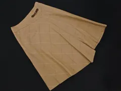 KUMIKYOKU 組曲 フレア スカート size2/ベージュ ■◇ レディース