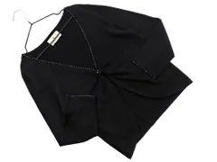 KUMIKYOKU 組曲 Vネック カーディガン size2/黒 ■◇ レディース