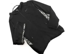 NIKE ナイキ 切替 ジップアップ パーカー sizeM/黒 ■◇ メンズ