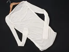 ZARA ザラ シアー カットソー sizeM/白 ■◇ レディース