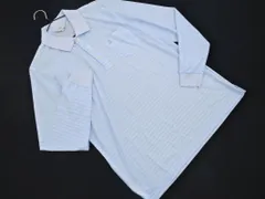 LANVIN ランバン 長袖 ポロシャツ size40/水色 ■◇ メンズ