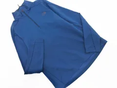 THE NORTH FACE ザノースフェイス NTW61919 LS FlashDry Light Zip ロングスリーブ フラッシュドライ ライト ジップ アップ カットソー sizeL/青 ■◇ レディース