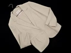 KUMIKYOKU 組曲 ラメ ツイード テーラード ジャケット size2/オフホワイト ■◇ レディース