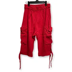 完売色 creperie TSUMORI CHISATO ツモリチサト CARGO PANTS カーゴパンツ カジュアルパンツ レッド レディース コットンパンツ リラックスパンツ 日本製 TS24S-FF039 管理番号：1404-11880のサムネイル