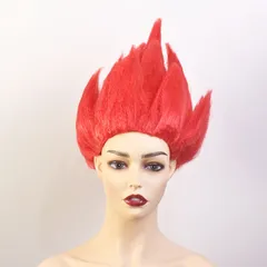 コスプレウィッグ ドラゴンボール 孫悟空 蓮花ヘア 子供用 演劇小道具