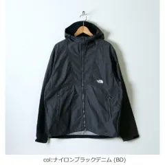 ザノースフェイス ナイロン デニム コンパクト ジャケット