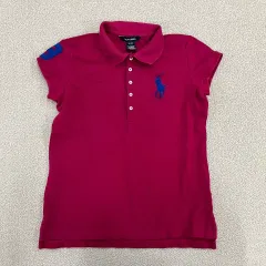 16 POLO RALPH LAUREN キッズ カラ 半袖 Tシャツ 0213M