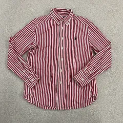 8 ポロラルフローレン キッズ ストライプ シャツ 0213M