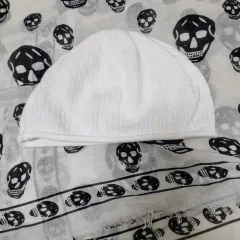 CA4LA ニット ビーニー 白