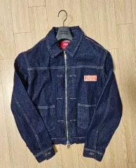 ザラ ハリー・ランバート ジップアップ デニムジャケット