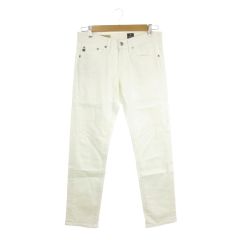 エージー AG THE PIPER CROP デニムパンツ ジーンズ スリム クロップド ストレッチ 26R 白 ホワイト /AH3 ■ECD001