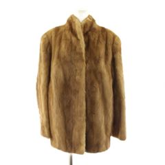 美品】MINK FUR/ミンクファー/パステルミンク/ファーコート J227 