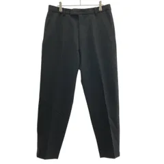 DRIES VAN NOTEN ドリスヴァンノッテン ウールポリエステル テーパードスラックスパンツ  ブラック 48のサムネイル
