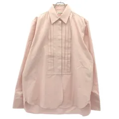 JIL SANDER ジルサンダー 23SS フロントプリーツシャツ J01DL0103 ピンク 38のサムネイル
