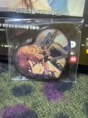 あんさんぶるスターズ！ 三毛縞 斑 ハート缶バッジ