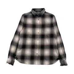 MACPHEE マカフィー チェック 長袖 ネルシャツ 36/ブラック×ベージュ系 レディース トゥモローランドのサムネイル