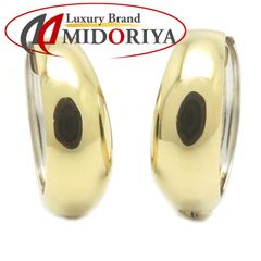 Pierring Pierring Ear Cuff Earrings, Reversible, 18K Yellow Gold x 900 Platinum, Women's, Item Number 295085 [Pre-owned] [BJ]
