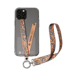 【新品】 [highloop] 【ハイループ フォンストラップ スマホケース ハンドストラップ フィンガーストラップ 落下防止 ワイヤレス充電対応 ハンドストラップセット(ハンドストラップ+フォンストラップ+ハン・オン・タグ 3種セット) (HS16.ペイ 1