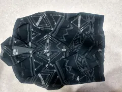 ポロ ラルフローレン パータン ジップアップ ブラック M