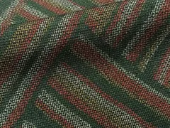 平和屋着物■上質な紬　網目地紋　正絹　逸品　未使用　CABD3061xi