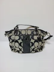 COACH コーチ シグネチャー サッチェル 2way トートバッグ F19203