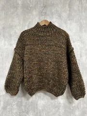 titicaca チチカカ メランジハイネック プルオーバー ニット セーター sizeF/マルチカラー  ◆■ レディースのサムネイル