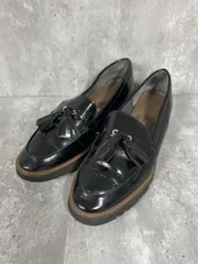 artemis by Diana アルテミスバイダイアナ タッセル ローファー シューズ size23.5/黒 ■■ レディース