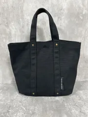 DEAN＆DELUCA ディーン＆デルーカ キャンバス ハンド バッグ 黒 ■■ レディース