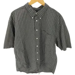 ギャップ Gap OLD チェック柄 ボタンダウン半袖シャツ メンズ JPN：XL 