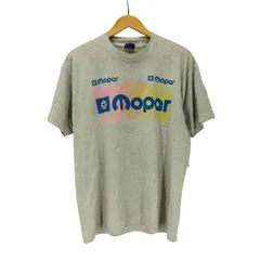 ユーズドフルギ USED古着 FRUIT OF THE LOOM ボディ BEST 黒タグ USA製 mopar 企業 プリント 霜降り Tシャツ 袖シングルステッチ メンズ import：L 