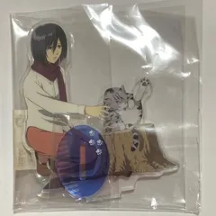 進撃の巨人　くじメイト　vol.4    C賞-2    ミカサ　アクリルスタンド