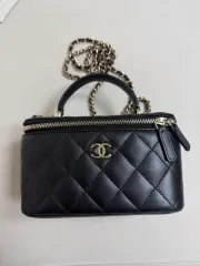 シャネル トップハンドル ベニティバッグ