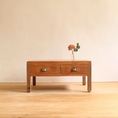 関家具】天然木 ローテーブル センターテーブル コーヒーROGRES Ⅱ無垢