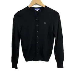 Burberry Blue Label(バーバリーブルーレーベル) カーディガン サイズ38 M レディース - 黒 長袖
